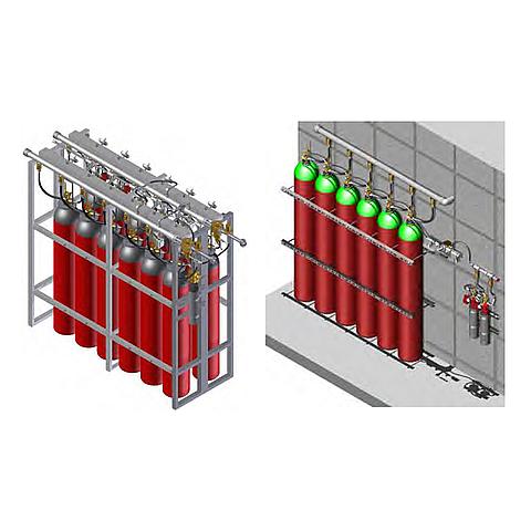 On request Dräger Gaseous Fire Suppression Systems